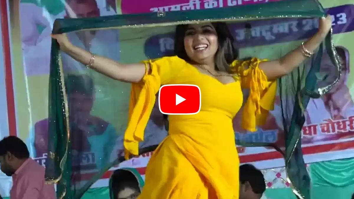 Muskan Baby Dance: मुस्कान बेबी के हॉट लुक ने ताऊ को किया बेबस, स्टेज पर पहुँच किया ये काम 