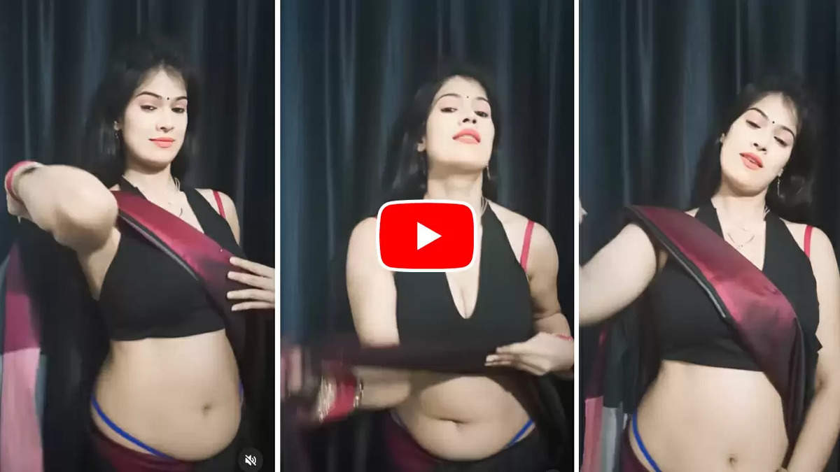 Watch Bhabhi Sexy Video Online: Desi Bhabhi casts her killer magic, you will also become a heart patient after watching the hot pose video