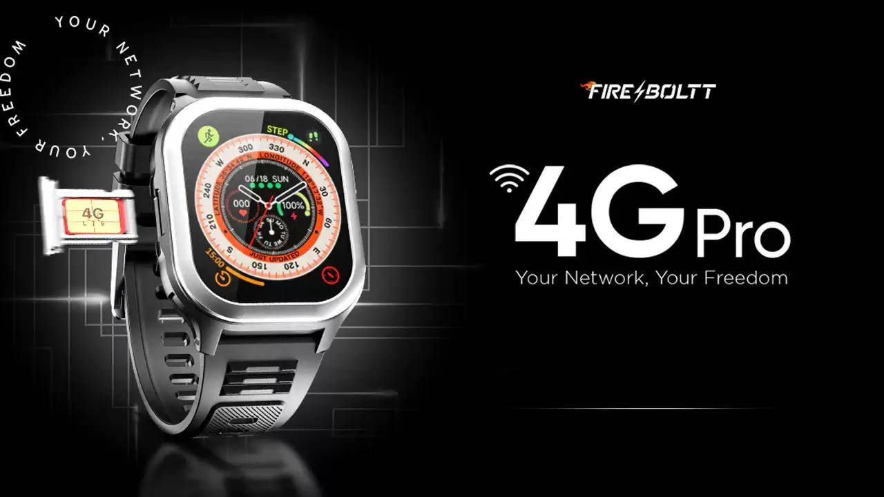 Fire-Boltt 4G Pro : अब फोन भूल जाइए, सिम वाली स्मार्टवॉच से करें कॉलिंग, वो भी ₹3000 से कम में