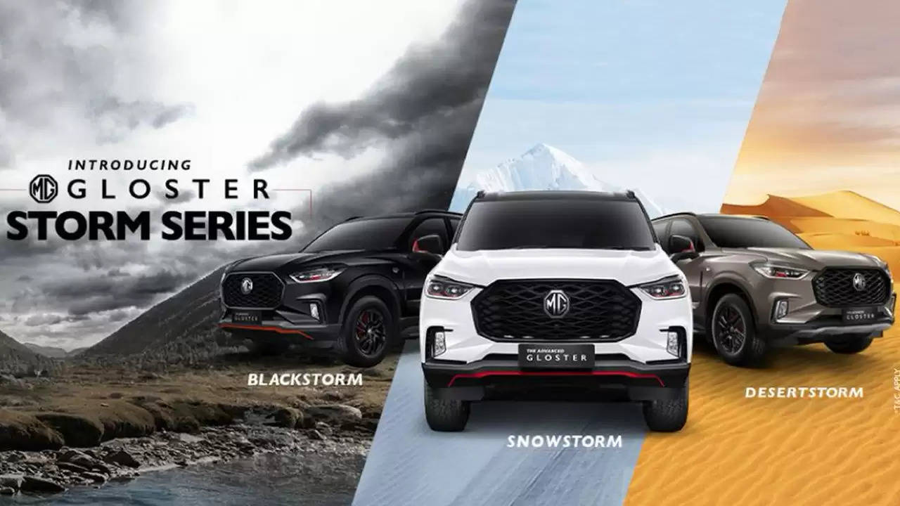 MG Gloster Snowstorm & Desert Storm: Striking New Editions Take on the Fortuner