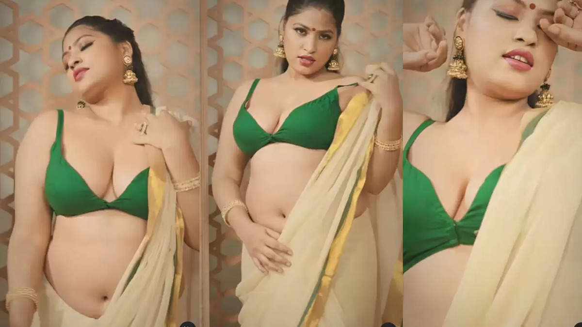  Indian Bhabhi Sexy Video : देसी भाभी ने साड़ी का पल्लू खिसकाकर उड़ाए होश, वीडियो में सेक्सी फिगर देख बन जाएंगे फैन