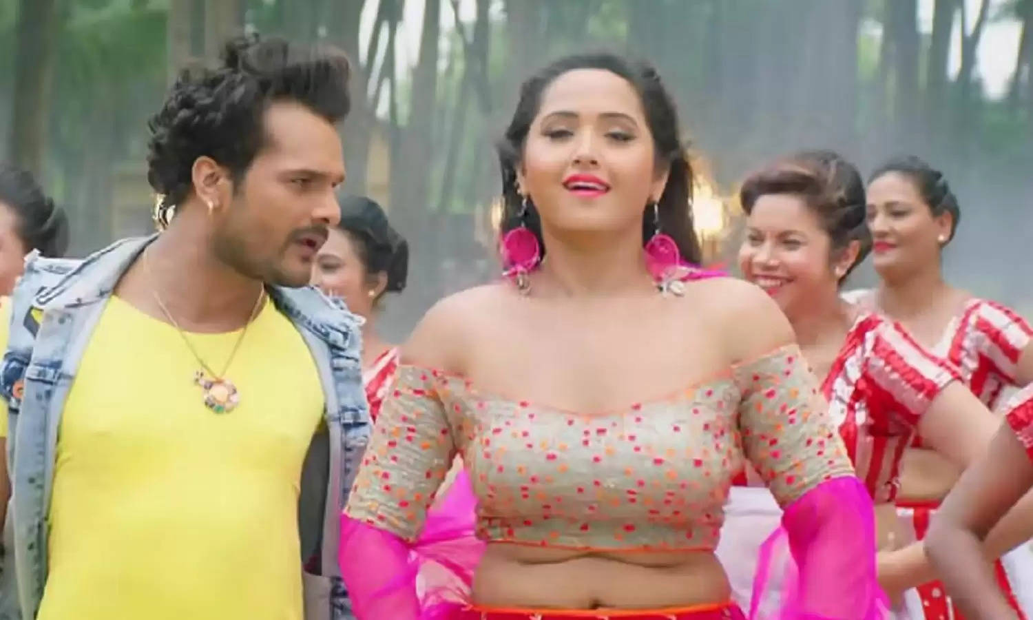 Bhojpuri Dance Video : खेसारी लाल पर चढ़ा दिखाई दिया इश्क का खुमार, वीडियो हो रहा वायरल