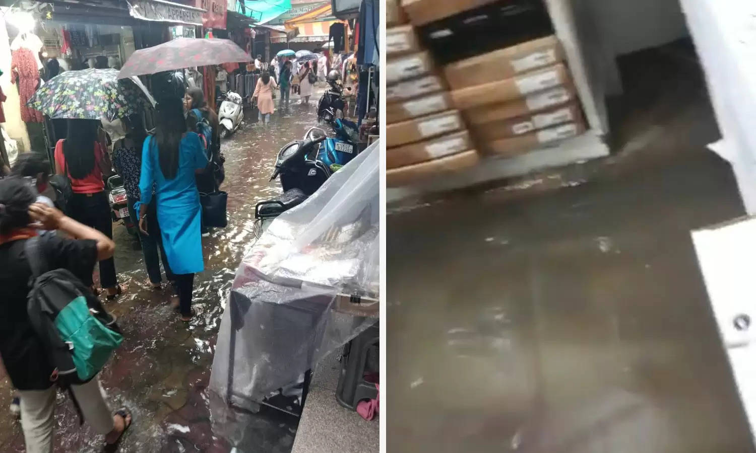 Smart City : बारिश ने बनाया पल्टन बाजार की दुकानों को सहस्त्रधारा, व्यापारी परेशान; सुध बुध लेने वाला कोई नहीं