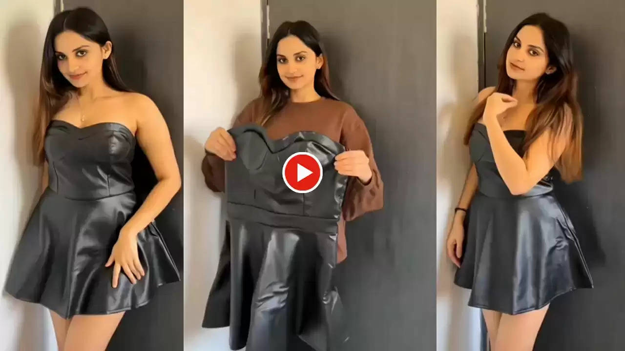 Desi Hot Sexy Video: हॉट गर्ल ने कैमरे के सामने पहना बोल्ड ड्रेस, सेक्सी वीडियो ने होश उड़ाए