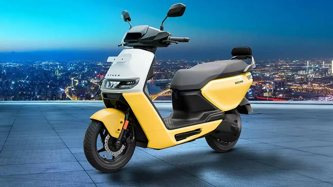 Ather Rizta Family Electric Scooter: 159 किमी रेंज वाला किफायती फैमिली स्कूटर अब आपके शहर में!