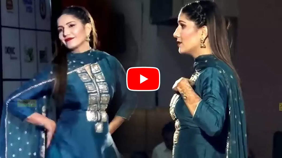 Sapna Chaudhary Dance: 'बैरन' गाने पर सपना चौधरी का धांसू डांस, कातिल अदाओं ने दर्शकों को किया मदहोश