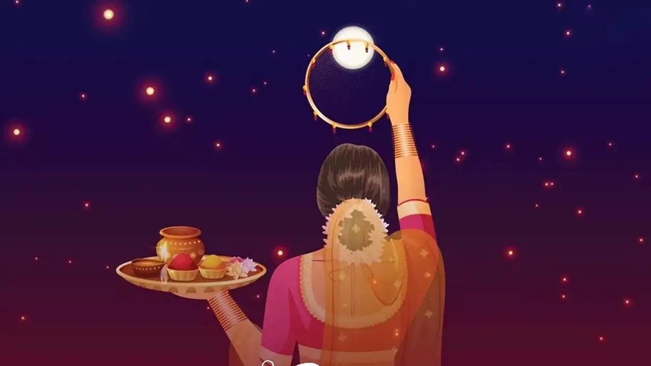 Chand kitne baje niklega : जानें करवा चौथ पर यूपी में कब दिखाई देगा चांद 