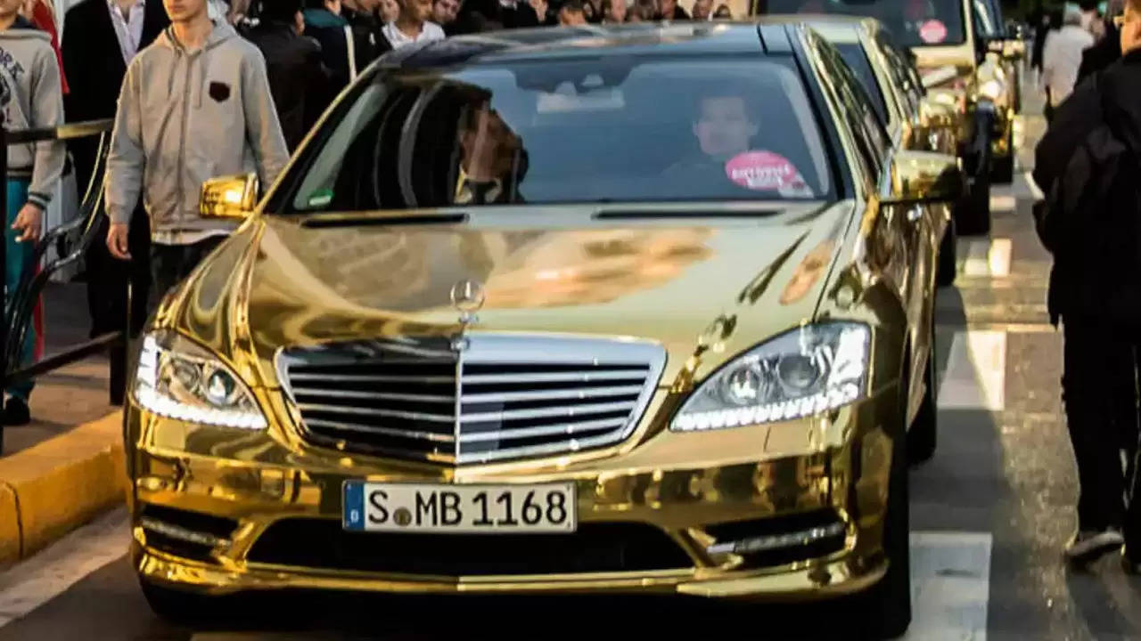Own a Head-Turning Ride: Gold-Plated Mercedes E-Class Available in India