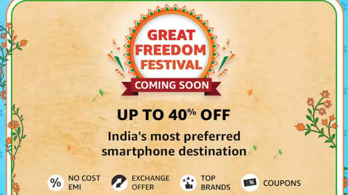 Amazon Freedom Sale: स्मार्टफोन, टीवी, और अन्य गैजेट्स पर शानदार ऑफर्स