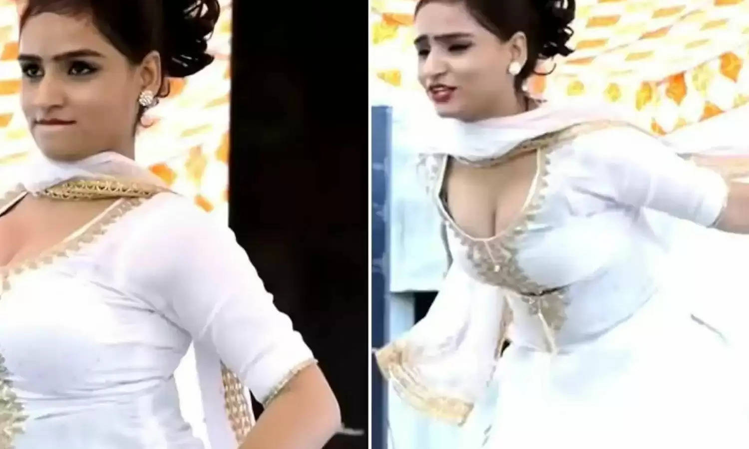 Haryanvi Dance : Sanjana Chaudhary ने अपने जोरदार डांस से स्टेज चटकाया, अदाएं देख ताऊ भी हो गए दीवाने