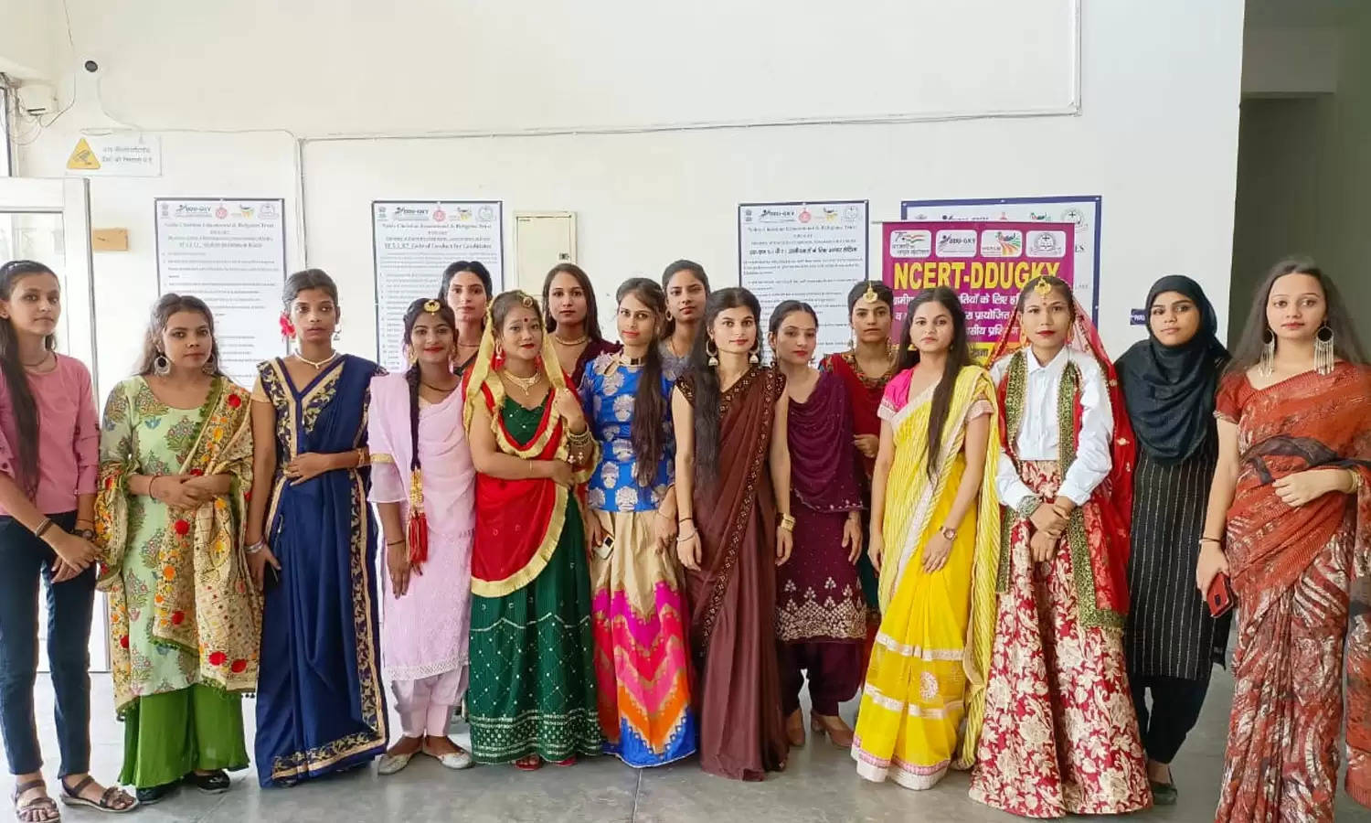 NCERT के यमुनानगर सेंटर में आयोजित हुआ फैंसी ड्रेस एवं क्विज कंपटीशन,  23 छात्राओं ने लिया हिस्सा