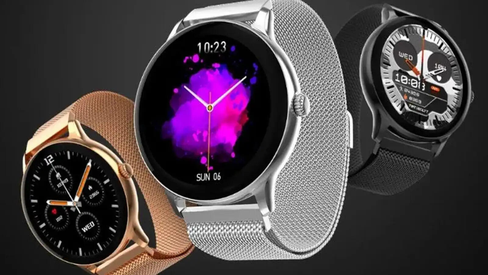 लड़कियां हो जाएँ अब खुश, Fire-Boltt लाया सस्ते में गोल डायल वाली Phoenix AMOLED Ultra Ace smartwatch