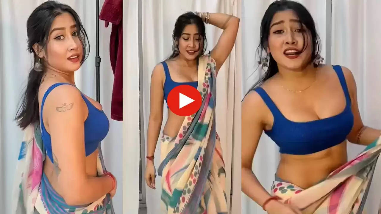 Sofia Ansari Sexy Video: डांस करते-करते गिरा साड़ी का पल्लू, सोफिया अंसारी ने शेयर किया सेक्सी वीडियो