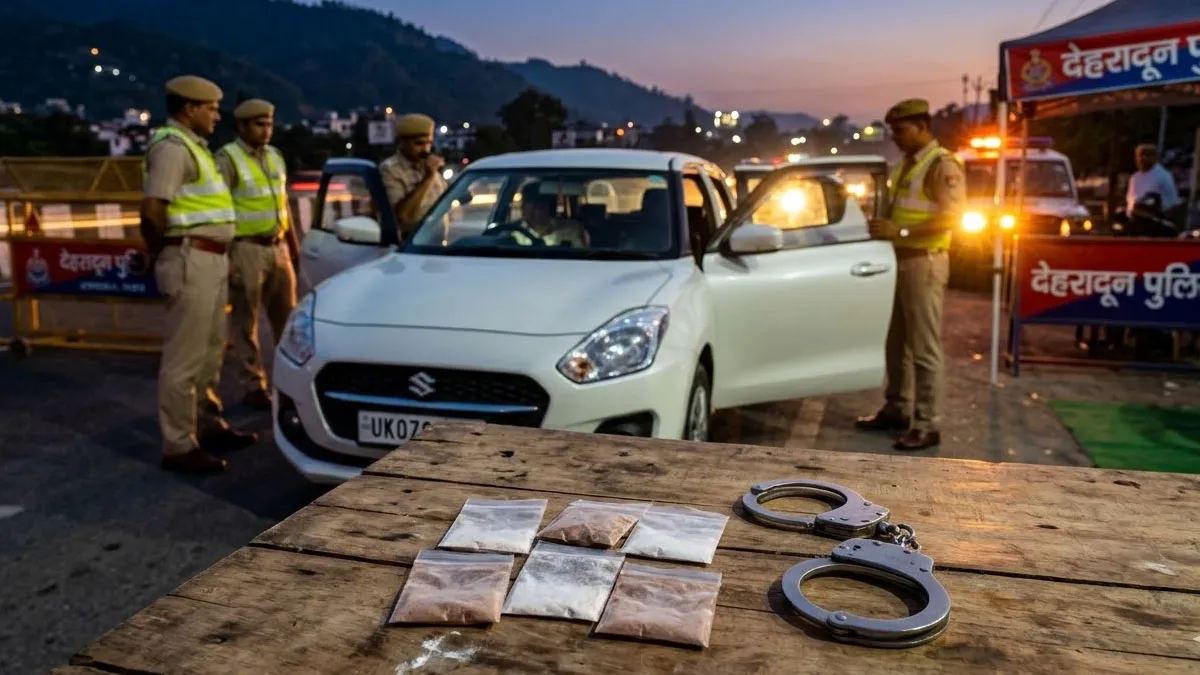 देहरादून पुलिस का बड़ा एक्शन, 34 लाख की हेरोइन के साथ बिजनौर का तस्कर गिरफ्तार