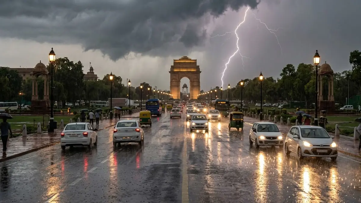 सावधान! दिल्ली-गाजियाबाद में 'ऑरेंज अलर्ट', अगले 24 घंटों में 50kmph की रफ्तार से चलेंगी हवाएं