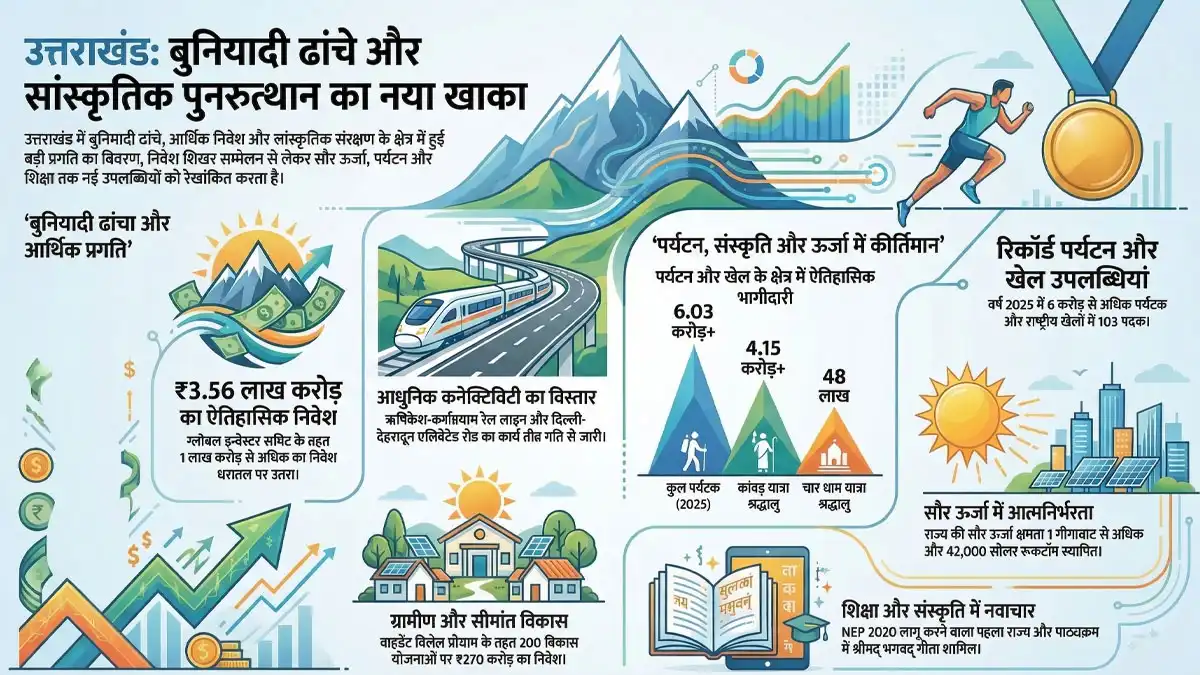 बेरोजगारी दर में भारी गिरावट और GDP में उछाल, देखिये धामी सरकार के चार वर्षों का पूरा रिपोर्ट कार्ड