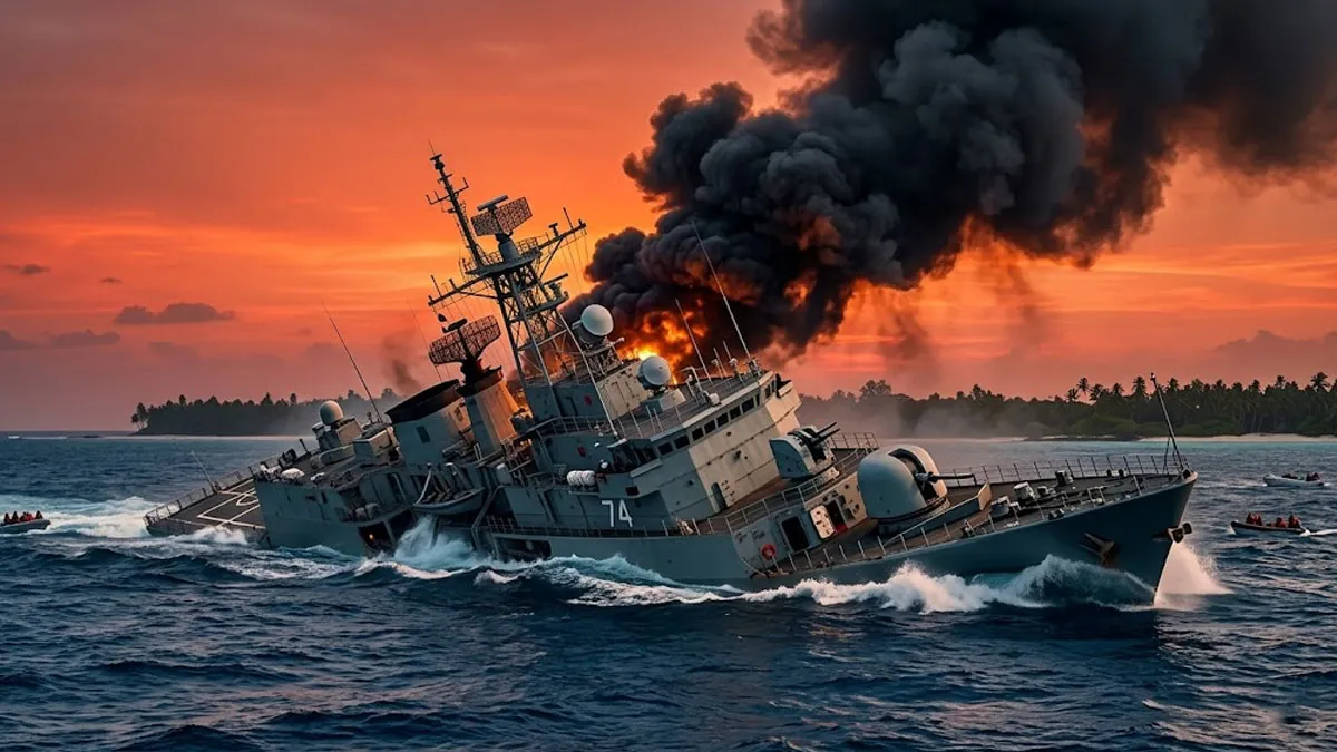 भारत को बदनाम करने की ISI की चाल नाकाम, ईरानी शिप डूबने पर फैलाया था सफेद झूठ