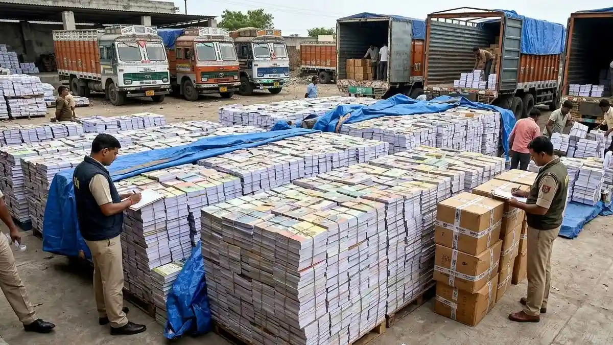 रुद्रपुर में पकड़ा गया करोड़ों का 'किताब माफिया', 4 करोड़ की नकली NCERT पुस्तकें जब्त