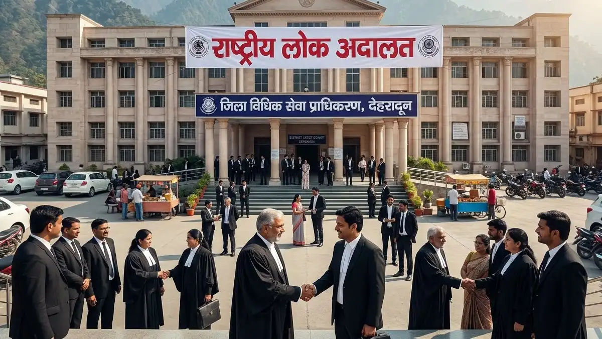 चेक बाउंस से लेकर पारिवारिक विवाद तक, देहरादून में एक साथ 12,063 केस हुए क्लोज