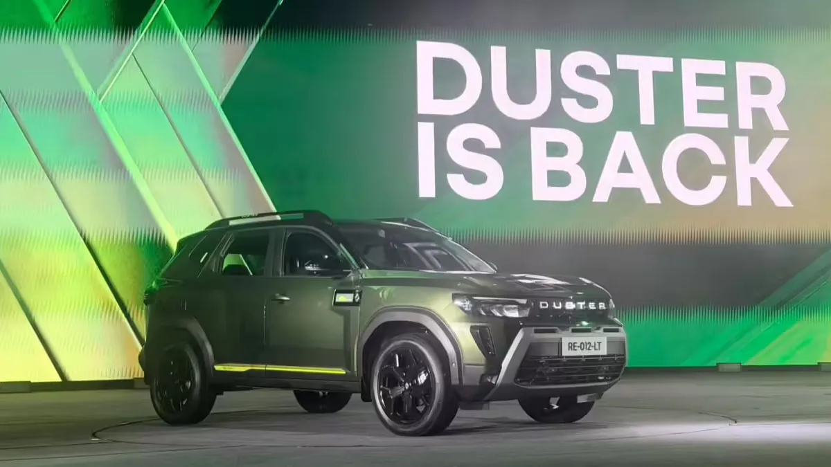 New Renault Duster 2026 : Creta और Seltos को मिलेगी सीधी टक्कर, नई डस्टर में मिलेंगे Level 2 ADAS जैसे धांसू फीचर्स