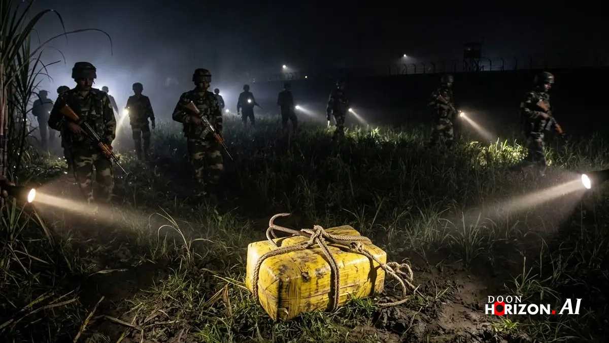 Jammu Police Drug Bust : जम्मू सीमा पर पाकिस्तान की बड़ी साजिश नाकाम, 12 करोड़ का 'सफेद जहर' बरामद