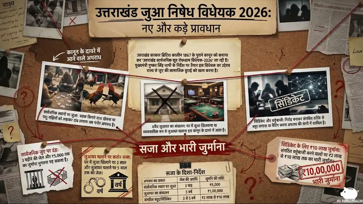 Uttarakhand Public Gambling Prevention Bill 2026