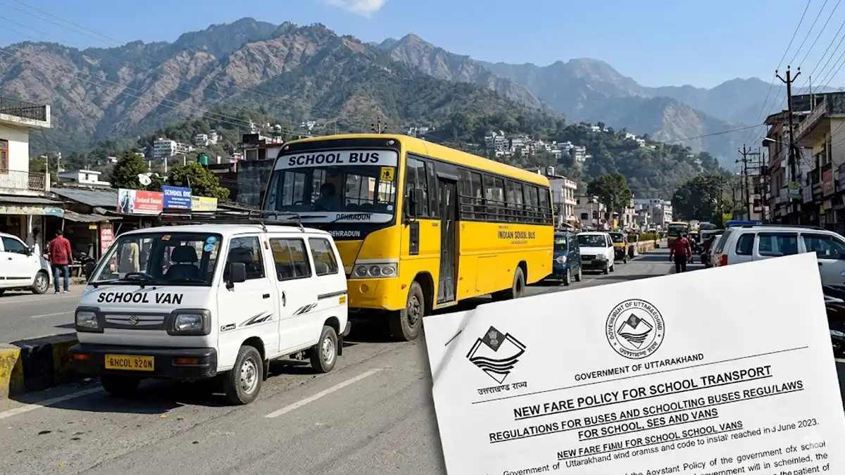 उत्तराखंड में स्कूल बस-वैन का नया किराया तय: 1 अप्रैल से लागू होंगे ये रेट, चेक करें लिस्ट