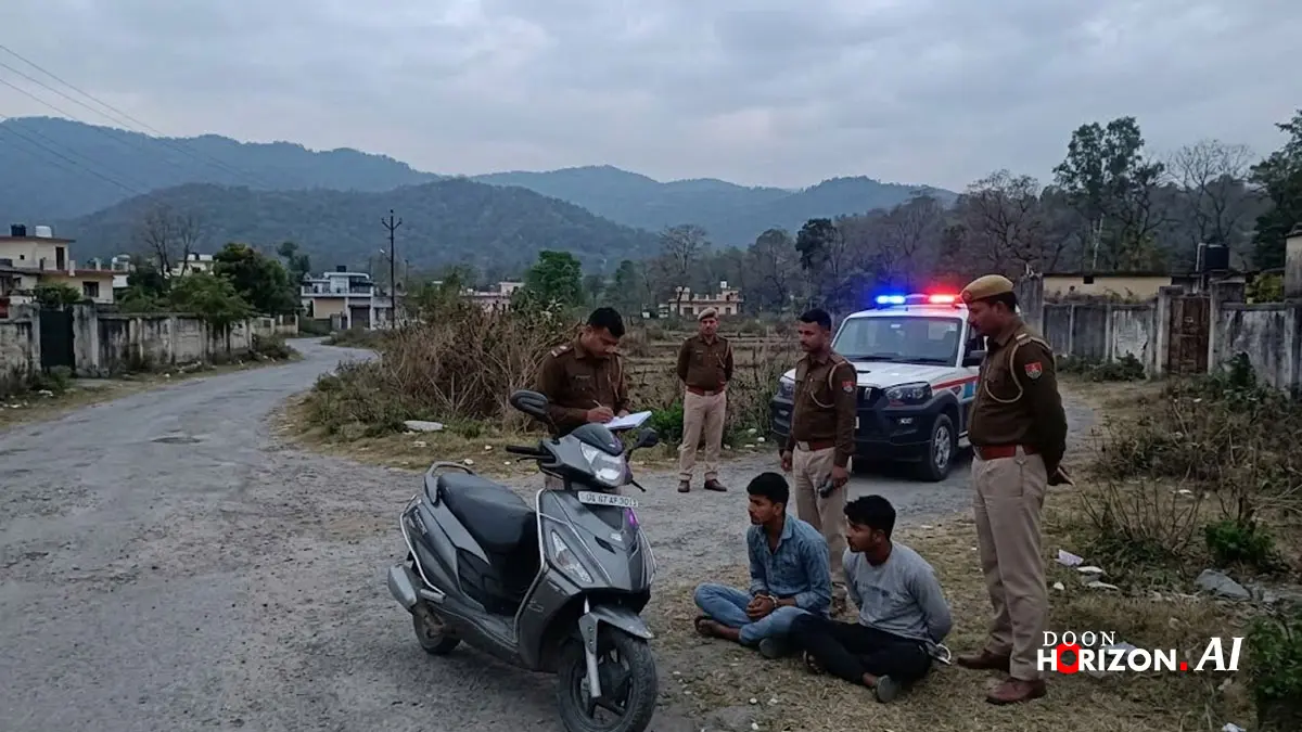 ओल्ड डालनवाला में चोरों का आतंक खत्म, नईम और रमन गिरफ्तार