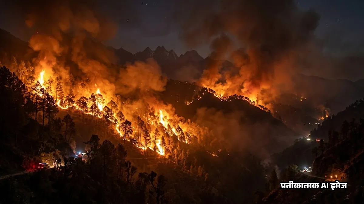Uttarakhand Forest Fire : धुआं-धुआं हुआ पहाड़, तेज हवाओं ने बढ़ाई मुश्किल; अस्कोट से चंपावत तक जंगलों में मची तबाही
