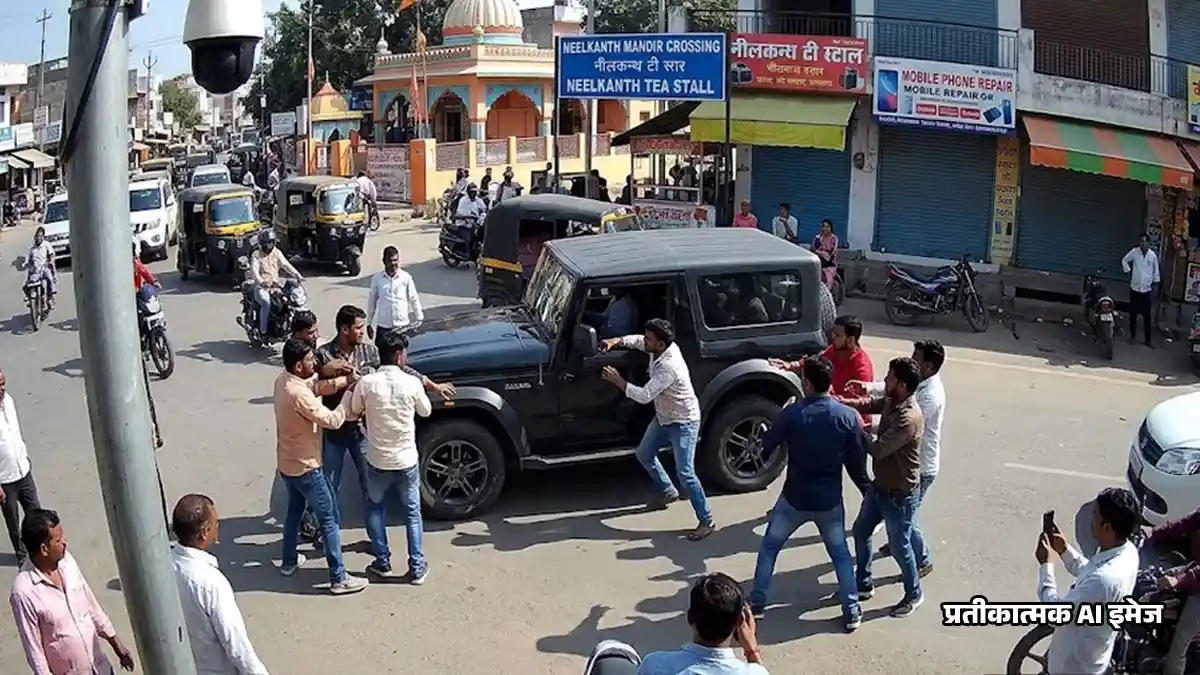 Bazpur Thar Controversy : थार ने भैंस के बच्चे को मारी टक्कर, रोकने पर सरेराह भिड़े दो गुट, 3 घायल