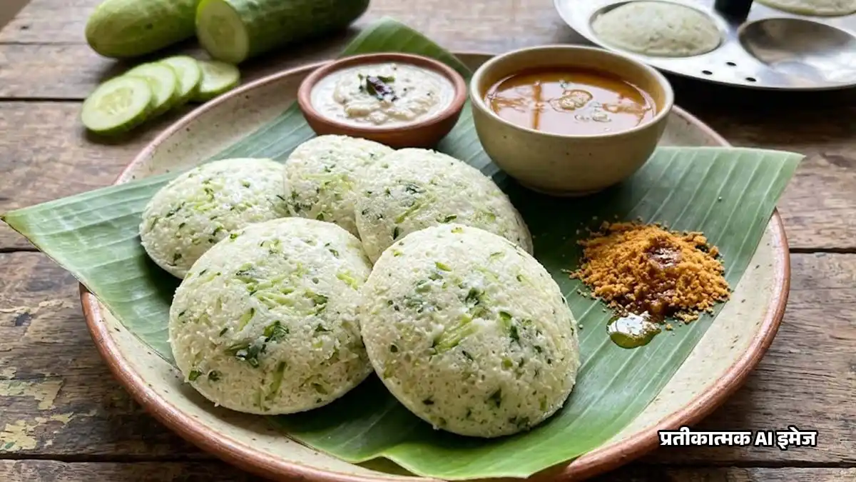 Cucumber Idli Recipe