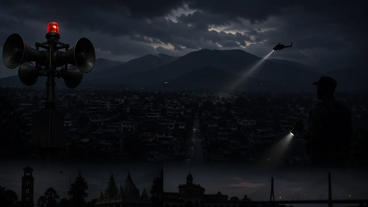 Dehradun Blackout : देहरादून में आज रात 10 बजे से 'ब्लैकआउट', इन 4 इलाकों में बजेंगे सायरन और गुल होगी बिजली