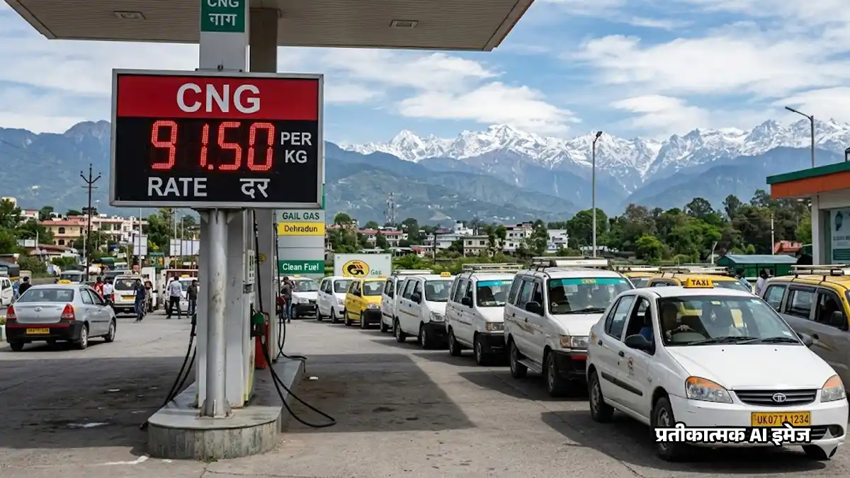 Dehradun CNG Price Hike : देहरादून में सीएनजी हुई महंगी, यात्रा सीजन के बीच तेल कंपनियों ने दिया झटका-जानें नए रेट