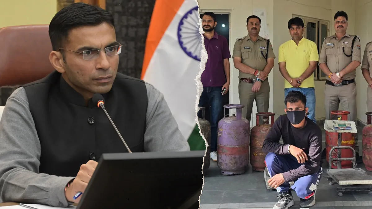 Dehradun LPG Raid : DM Savin Bansal का एक्शन, देहरादून के सुधोवाला में अवैध गैस रिफिलिंग का भंडाफोड़