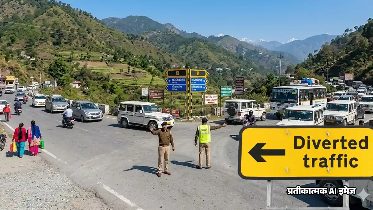 Traffic Update : वीकेंड पर उत्तराखंड के पर्यटन स्थलों के लिए ट्रैफिक डायवर्जन लागू, यहाँ देखें पूरी लिस्ट