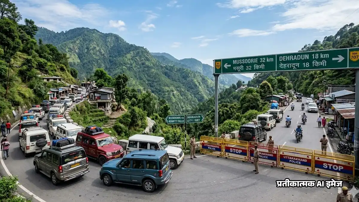 मसूरी-ऋषिकेश जा रहे हैं? निकलने से पहले देख लें देहरादून पुलिस का नया ट्रैफिक प्लान