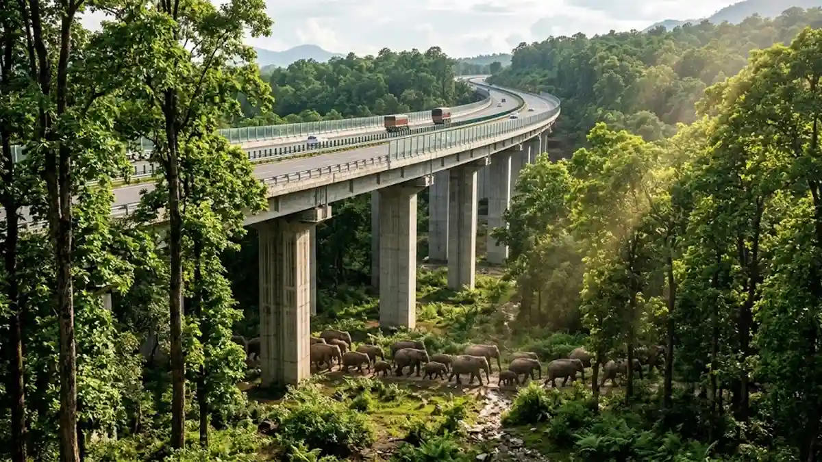 Delhi-Dehradun Expressway : राजाजी नेशनल पार्क के बीच से गुजरेंगे आप, पर वन्यजीव रहेंगे बेखौफ; समझें इस कॉरिडोर का गणित