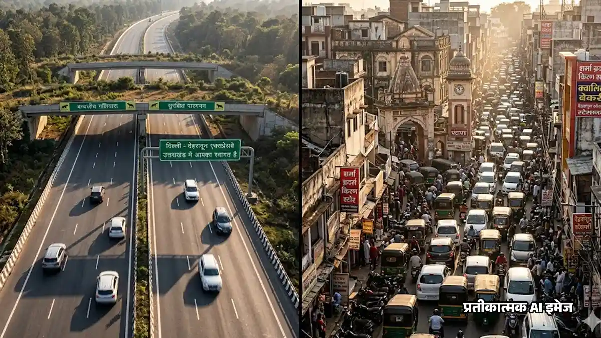 Delhi-Dehradun Expressway : दिल्ली से देहरादून 2.5 घंटे में, लेकिन शहर घुसते ही 2 घंटे का जाम; सोशल मीडिया पर फूटा गुस्सा