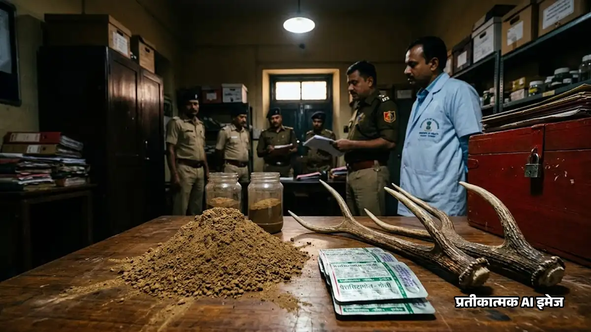 दिनेशपुर में 'चमत्कारी' शुगर दवा के नाम पर बड़ा खेल, एलोपैथिक गोलियों में मिला रहे थे हिरण के सींग