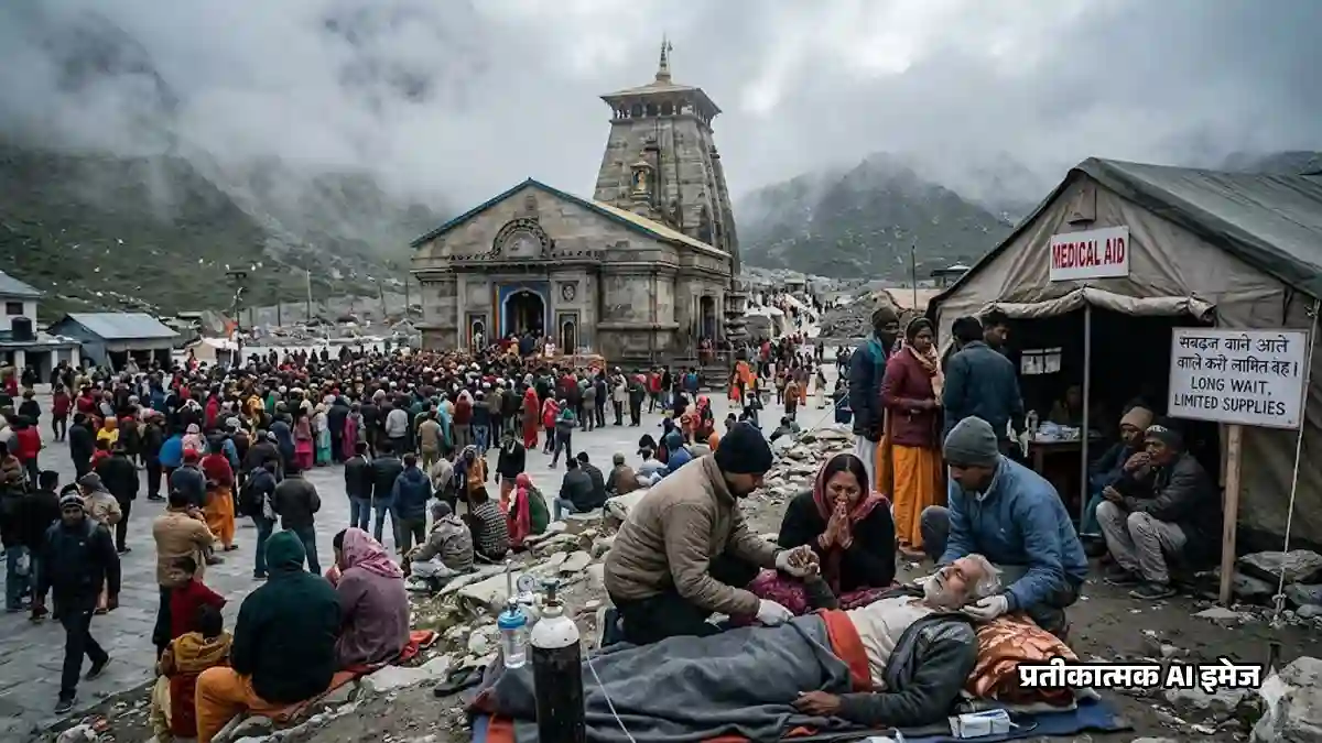 Kedarnath Yatra 2026 : केदारनाथ धाम के कपाट खुलते ही एक श्रद्धालु की हुई हार्ट अटैक से मौत, पीठ पर शव ढोने को मजबूर हुआ बेटा