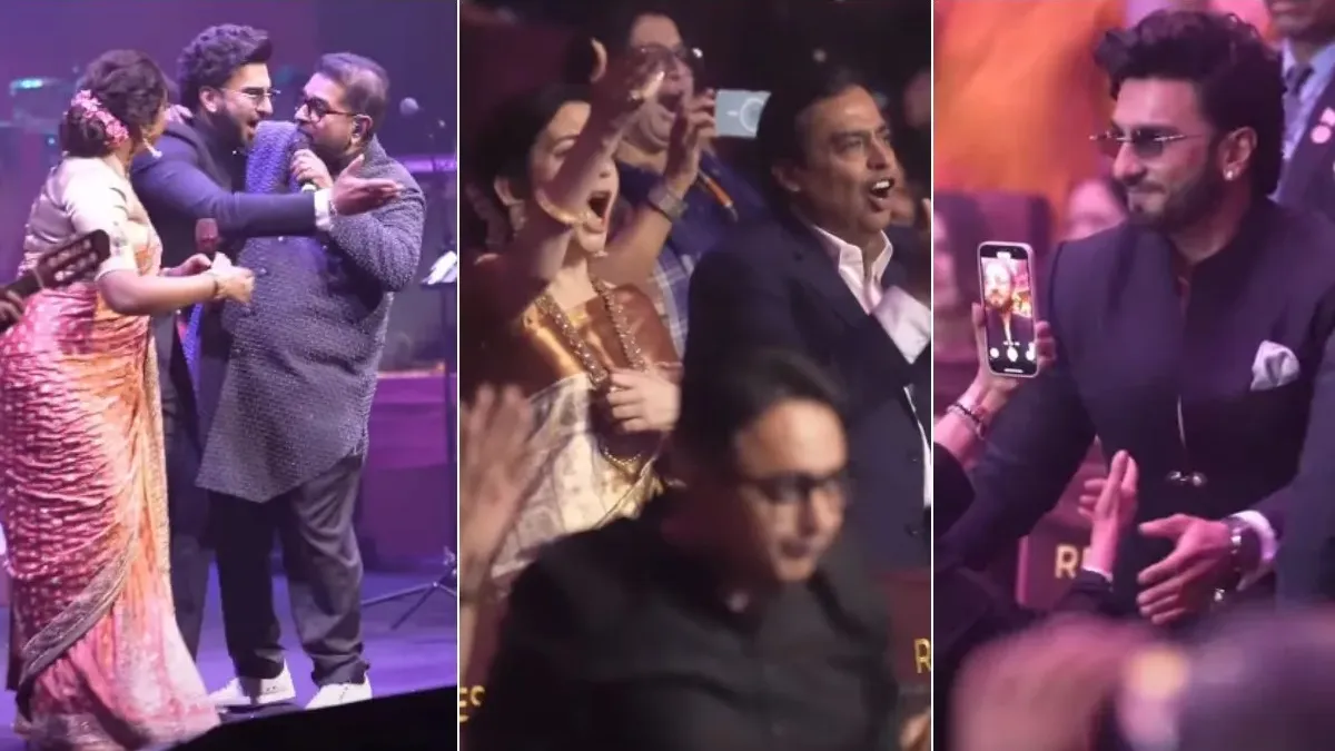 Home 54 स्टेज पर 'रहमान डकैत' बने रणवीर सिंह, नीता अंबानी के साथ 'हेलो-हेलो' पर मचाया धमाल