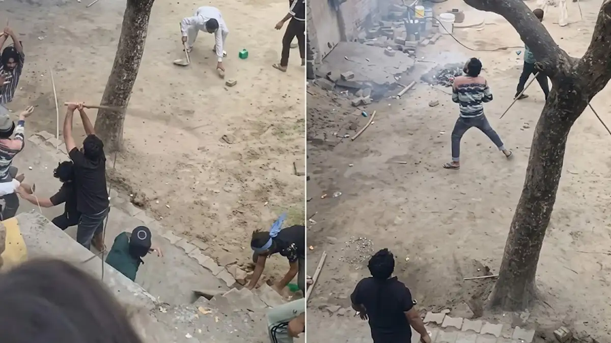 बंटवारे की आग में अपनों ने बहाया खून, हरिद्वार में दो पक्षों के बीच जमकर चले ईंट-पत्थर