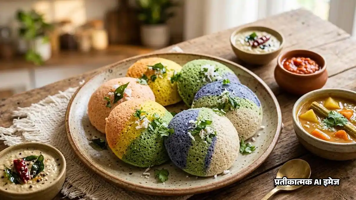 Rainbow Idli Recipe