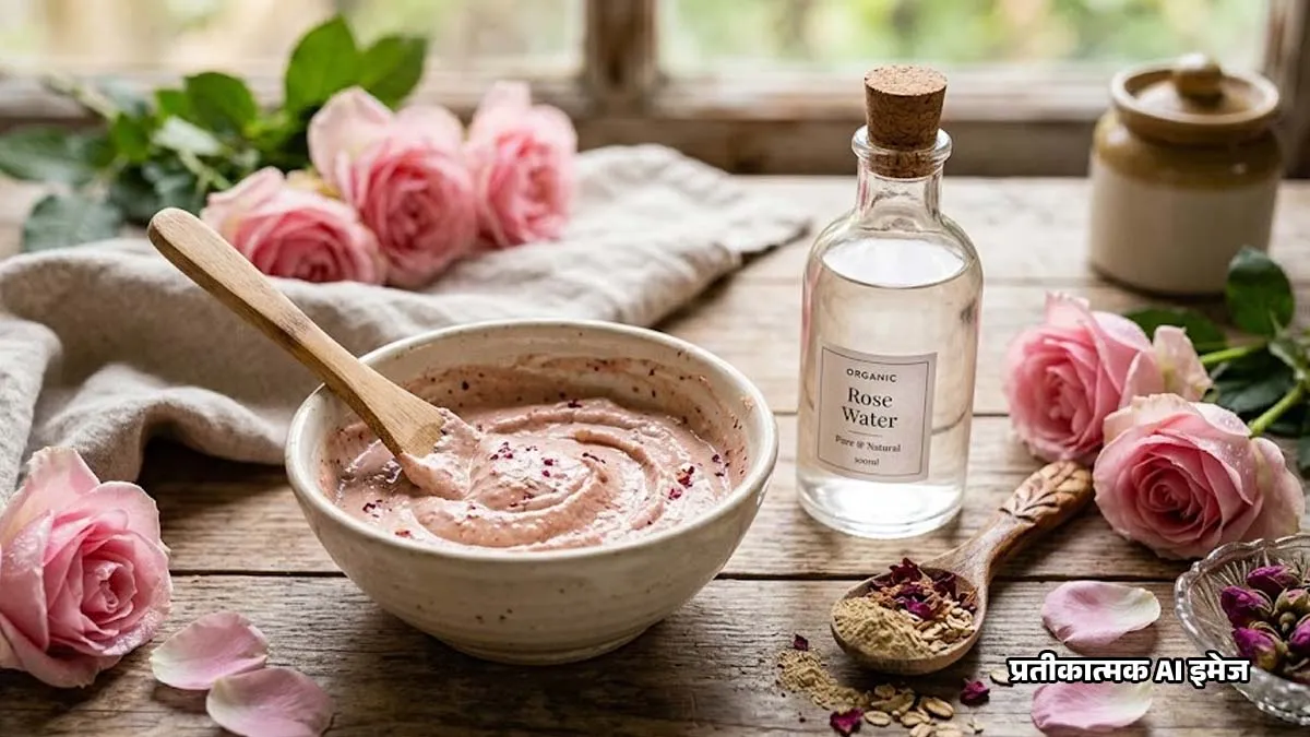 Rose Water Face Pack