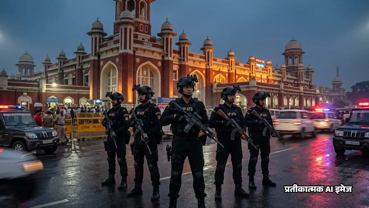 लखनऊ दहलाने की बड़ी साजिश नाकाम: दुबई से जुड़ा मेरठ का 'डेविल', ATS ने ऐसे दबोचा