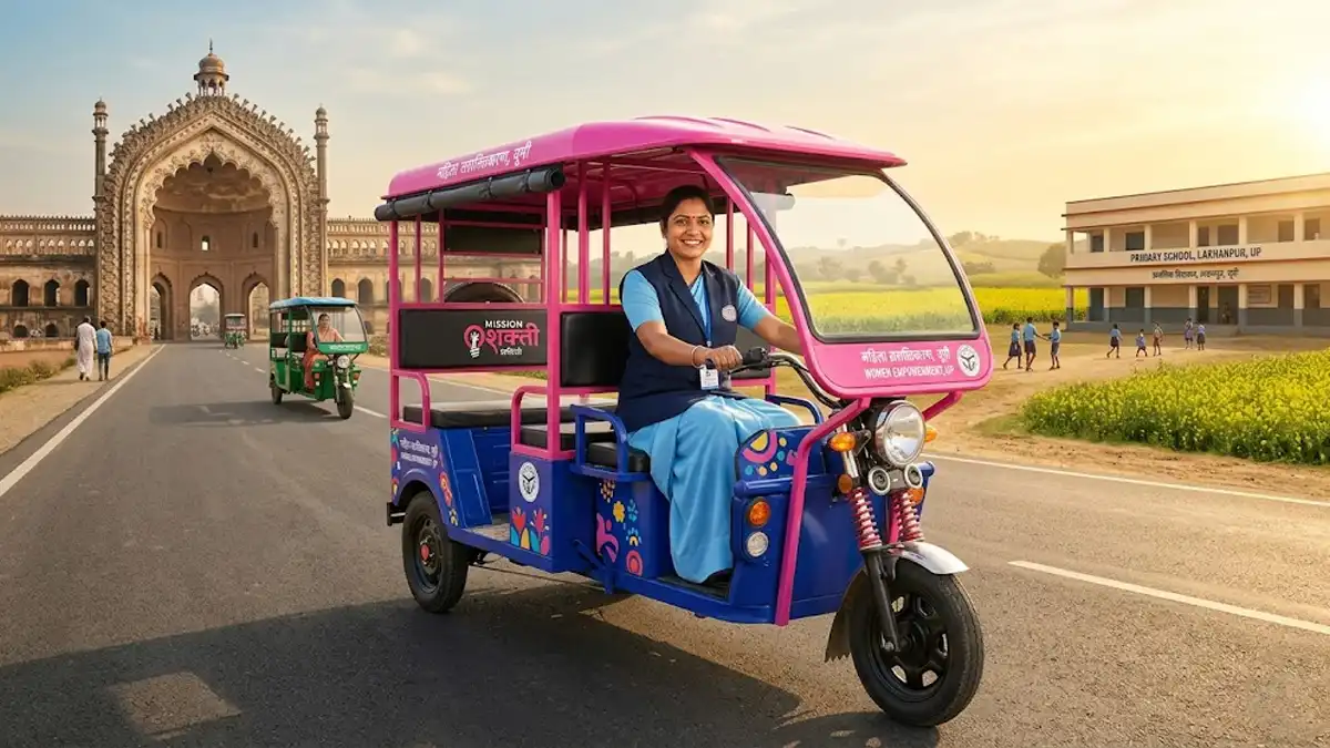 बेटियां अब बेखौफ होकर जाएंगी स्कूल, उत्तर प्रदेश में तैयार हुई महिला ई-रिक्शा पायलटों की स्पेशल फोर्स