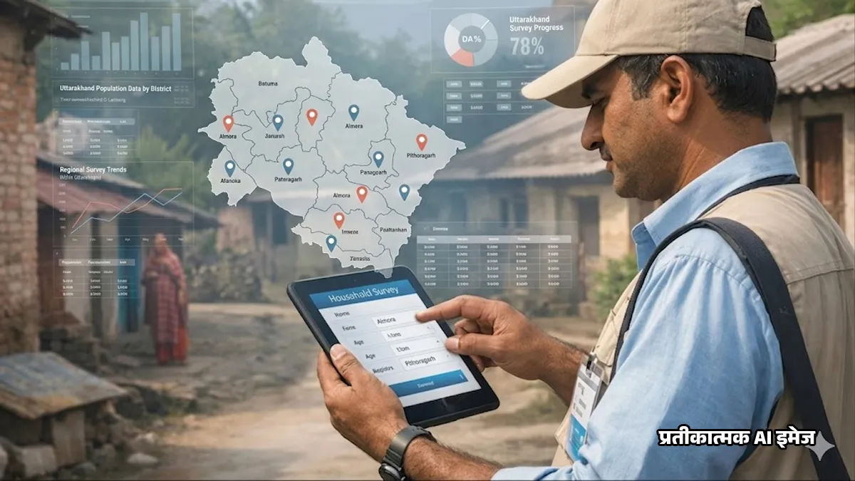 नैनीताल में 10 अप्रैल से डिजिटल जनगणना का आगाज, मोबाइल ऐप पर देने होंगे इन 33 सवालों के जवाब