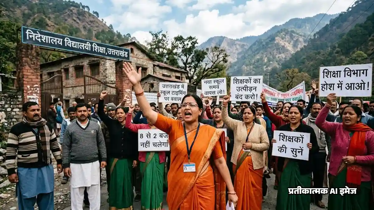 उत्तराखंड में स्कूलों का समय बढ़ाने पर रार: शासन और शिक्षकों की बैठक बेनतीजा, बढ़ी तल्खी