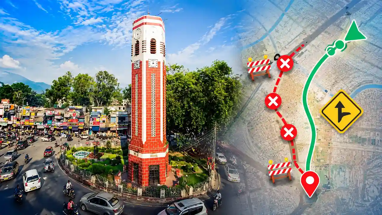 देहरादून में कल सुबह घर से निकलने से पहले देख लें ट्रैफिक प्लान, घंटाघर-बिंदाल रूट पर रहेगा डायवर्जन