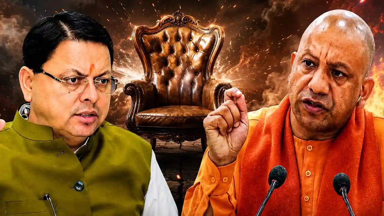 अमेरिका में पुष्कर धामी, योगी और हिमंत बिस्वा सरमा पर प्रतिबंध की मांग,भाजपा ने खोला मोर्चा